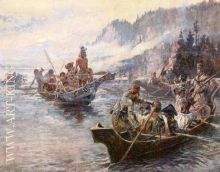 Lewis and Clark on the Lower Columbia