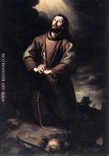 St Francis of Assisi at Prayer