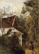 Luzancy, the Path through the Woods