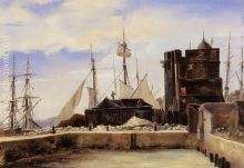 Honfleur  The Old Wharf