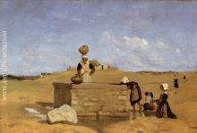 Breton Women at the Fountain