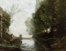 Le cours d'eau a la tour carree