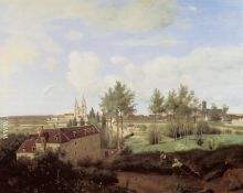 Soissons Seen from Mr. Henry's Factory