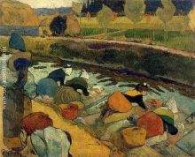 Washerwomen at the Roubine du Roi, Arles