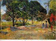Landscape with Three Trees