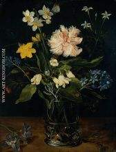 Still Life with Flowers in a Glass