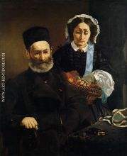 Portrait of Monsieur and Madame Manet