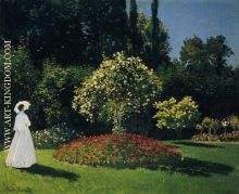 Jeanne Marguerite Lecadre in the Garden