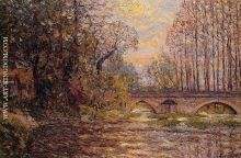 Sunset on the Loir, Lavardin