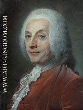 F.-A. Paradis de Moncrif pastel Coll prive