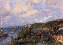 Near Rouen  The Cliffs of Saint Adrien