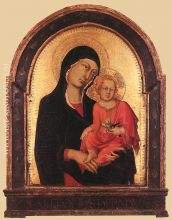 Cambridge Altarpiece Madonna and Child