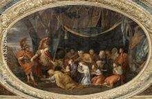 Antichambre de la reine-La famille de Darius au pied Alexandre
