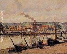 Morning, Rouen, the Quays
