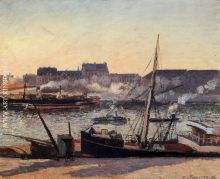 The Docks, Rouen Afternoon