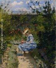 Jeanne in the Garden, Pontoise