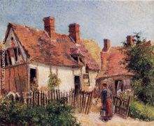 Old Houses at Eragny