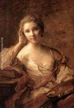 Portrait of a Young Woman Painter
