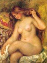 Bather with Blonde Hair