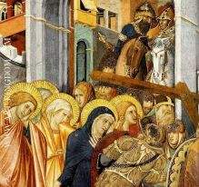 Assisi frescoes detail pietro lorenzetti