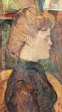 The Painter's Model Helene Vary in the Studio