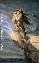 Sappho Leaping into the Sea from the Leucadian Promontory