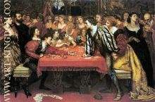 Draft lens module photo Valentine Cameron Prinsep Venetian Gaming-House in the Sixteenth Century