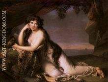 Lady Hamilton as Ariadne